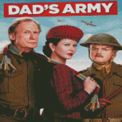 Dads Army Film Poster Diamond Paintings