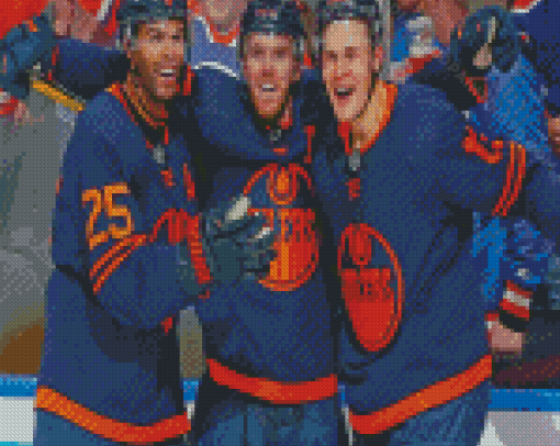 Edmonton Oilers Diamond Paintings