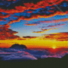 Haleakala National Park Sunset Diamond Paintings