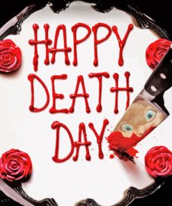 Happy Death Day Poster Diamond Paintings