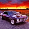 Holden Monaro GTS Car At Sunset Diamond Paintings