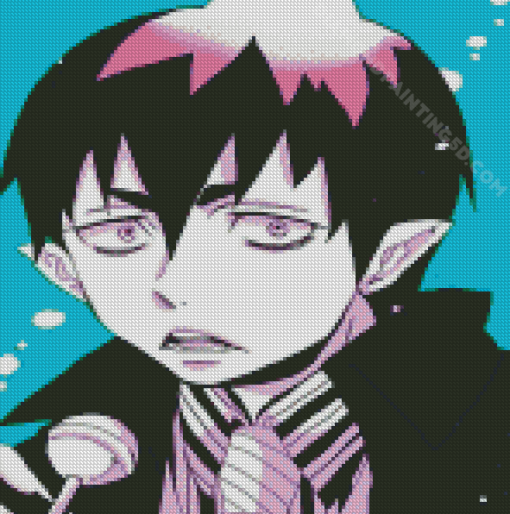 Illustration Amaimon Ao No Exorcist Diamond Paintings