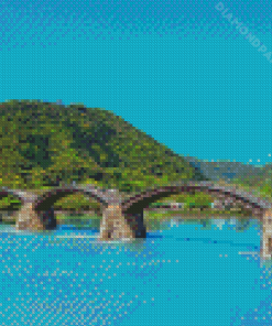 Japan Kintai Bridge Diamond Paintings