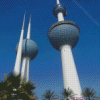 Kuwait Towers Diamond Paintings