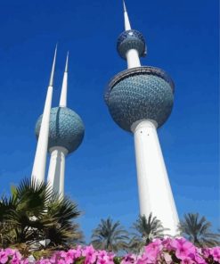 Kuwait Towers Diamond Paintings