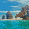 Lovers Beach Cabo San Lucas Diamond Paintings