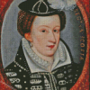 Mary Queen Of Scots Portrait Diamond Paintings