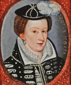 Mary Queen Of Scots Portrait Diamond Paintings