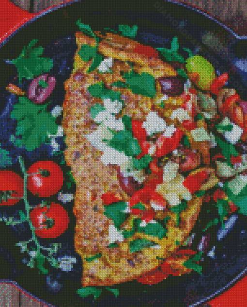 Mediterranean Omelette Diamond Paintings