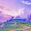 Minas Tirith Landscape Diamond Paintings