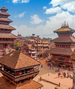 Nepal Bhaktapur Diamond Paintings