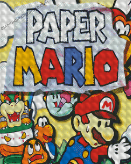 Paper Mario Diamond Paintings