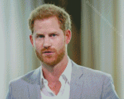 Prince Harry Diamond Paintings