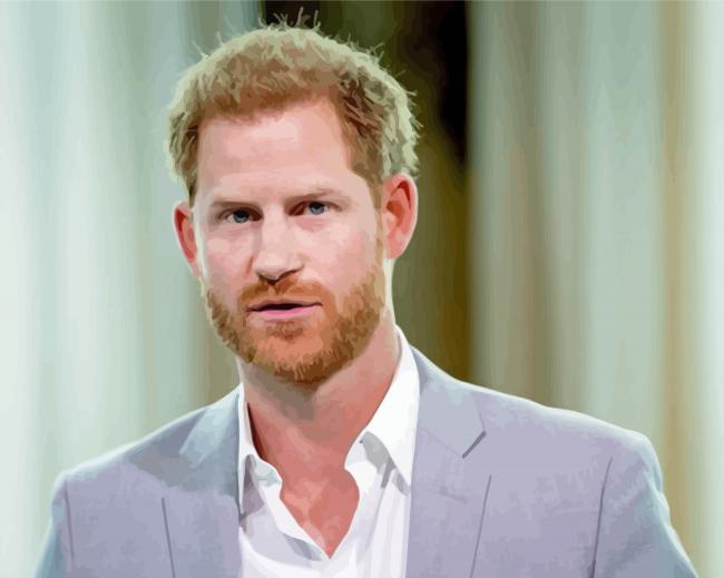 Prince Harry Diamond Paintings