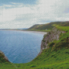 Rhossili Bay Worms Head Wales Diamond Paintings