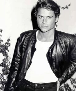 Rob Lowe Black And White Actor Diamond Paintings