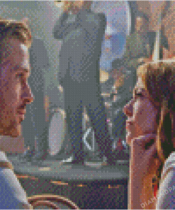 Ryan And Emma from La la land Diamond Paintings