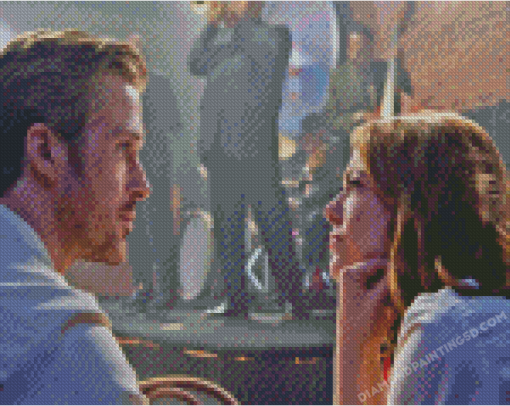 Ryan And Emma from La la land Diamond Paintings