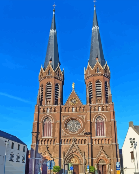 Saint Joseph Church Tilburg Diamond Paintings