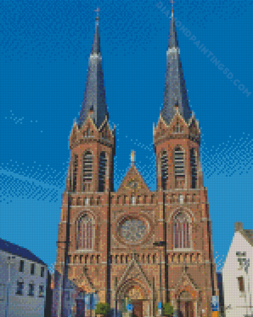 Saint Joseph Church Tilburg Diamond Paintings