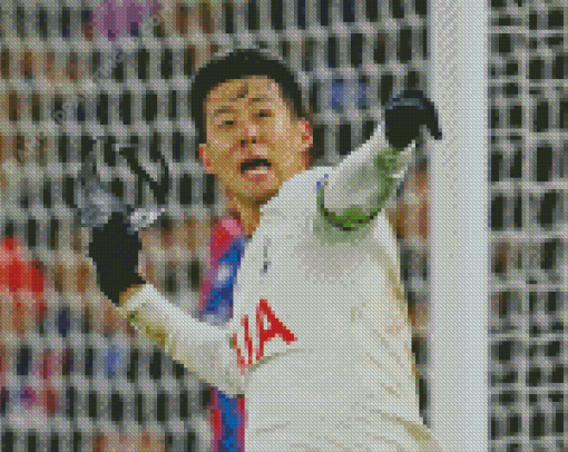 Son Heung In Tottenham Diamond Paintings