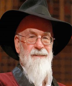 Terry Pratchett Author Diamond Paintings