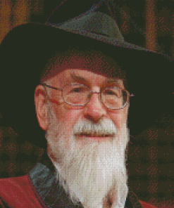 Terry Pratchett Author Diamond Paintings