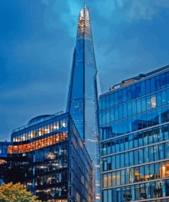 The Shard At Night Diamond Paintings