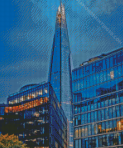 The Shard At Night Diamond Paintings