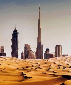 UAE Dubai Desert Diamond Paintings