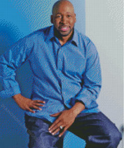 Wayman Tisdale Professional Basketballer Diamond Paintings