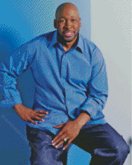 Wayman Tisdale Professional Basketballer Diamond Paintings