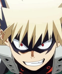 Aesthetic Bakugo My Hero Diamond Paintings