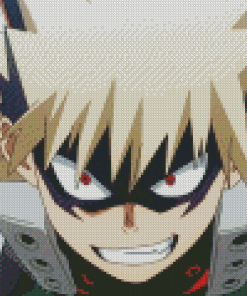 Aesthetic Bakugo My Hero Diamond Paintings