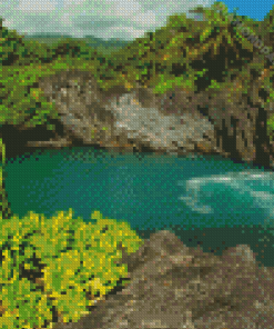 Aesthetic Hawaiian Scenery Diamond Paintings