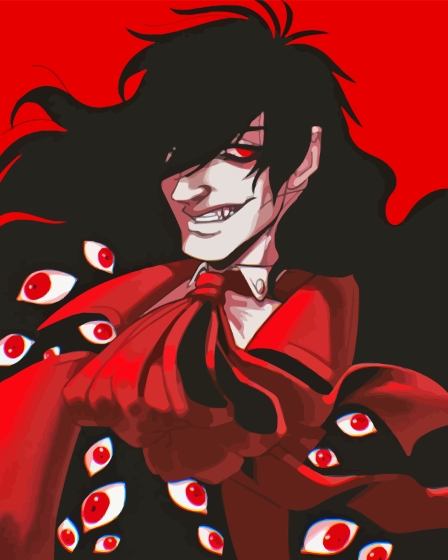 Aesthetic Hellsing Art Diamond Paintings