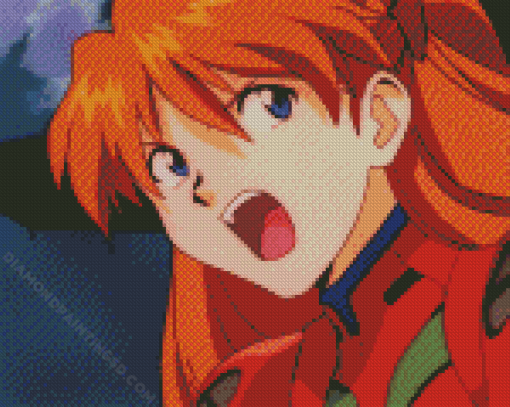 Aesthetic Neon Genesis Evangelion Diamond Paintings