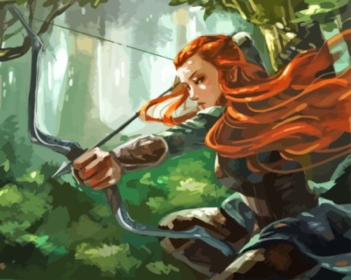 Aesthetic Tauriel Diamond Paintings