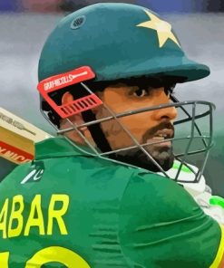 Aesthetic Babar Azam Diamond Paintings