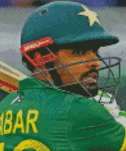 Aesthetic Babar Azam Diamond Paintings