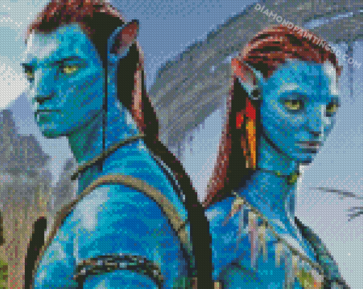 Avatar Jack And Sully Diamond Paintings