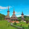 Barsana Monastery Maramures Diamond Paintings