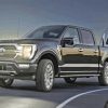 Black F150 Truck Diamond Paintings