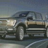 Black F150 Truck Diamond Paintings