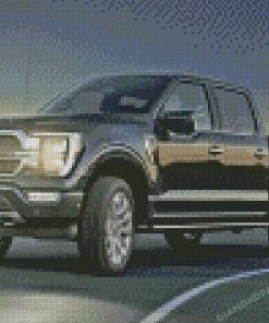 Black F150 Truck Diamond Paintings