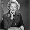 Black And White Margaret Thatcher Diamond Paintings