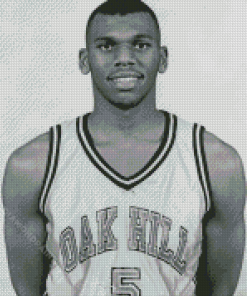 Black And White Jerry Stackhouse Diamond Paintings