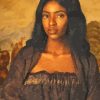 Black Mona Lisa Diamond Paintings