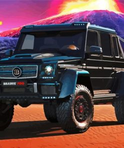 Black Brabus Diamond Paintings