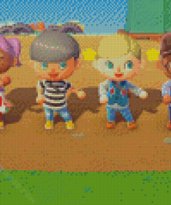 Cool Animal Crossing New Horizons Diamond Paintings